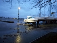 9 Üleujutuse ohus Pärnu. Foto: Urmas Saard
