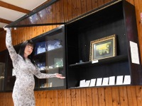 Ülle Kant isikunäitusega Viiratsis. Foto: Urmas Saard / Külauudised