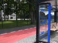Uuendatud Raba tänaval. Foto: Urmas Saard / Külauudised