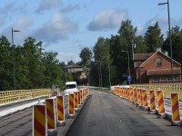 Uus Tori sild tosinkond päeva enne pidulikku avamist. Foto: Urmas Saard / Külauudised