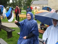 010 Vaba Rahva Laul Haapsalu Piiskopilinnuse õuel. Foto: Urmas Saard / Külauudised