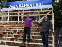 004 Vaba Rahva Laul Piiskopilinnuses. Foto: Urmas Saard / Külauudised