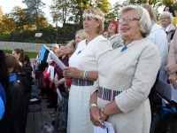 Vaba Rahva Laul Rakvere Vallimäel. Foto: Urmas Saard / Külauudised