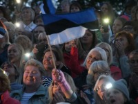 Vaba Rahva Laul Rakvere Vallimäel. Foto: Urmas Saard / Külauudised
