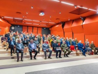 Vabaduse Tammepärja aumärkide üleandmaine Tallinna loomaaia keskkonnahariduskeskuse saalis. Foto: Arno Mikkor