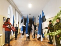 Vabadussõjas langenute mälestuspäev Sindis. Foto: Urmas Saard / Külauudised