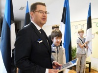 Vabadussõjas langenute mälestuspäev Sindis. Foto: Urmas Saard / Külauudised