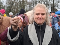 Vallikääru aasa kaarsilla avamise päeval. Foto: Urmas Saard / Külauudised 