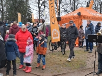 Vallikääru aasa kaarsilla avamise päeval. Foto: Urmas Saard / Külauudised 