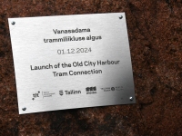 Vanasadama trammitee avamine. Foto: Urmas Saard / Külauudised