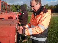 Vanatraktorite T- 25 künnivõistlus 2022. Foto: Heino Laiapea