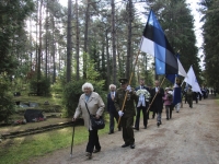 001 Vastupanuvõitlemise päev Tallinna Metsakalmistul. Foto: Heidi Tooming