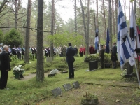 002 Vastupanuvõitlemise päev Tallinna Metsakalmistul. Foto: Heidi Tooming