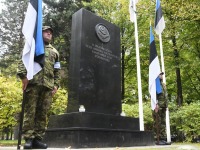Vastupanuvõitluse päeval Pärnu Vabaduse pargis. Foto: Urmas Saard / Külauudised