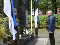 Vastupanuvõitluse päeval Pärnu Vabaduse pargis. Foto: Urmas Saard / Külauudised
