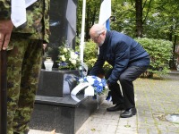 Vastupanuvõitluse päeval Pärnu Vabaduse pargis. Foto: Urmas Saard / Külauudised