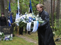010 Vastupanuvõitluse päeval Tiefi valitsuse kenotaafi juures. Foto: Urmas Saard / Külauudised