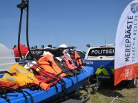 Veeohutuse perepäeval Sindi kärestikul. Foto: Urmas Saard / Külauudised