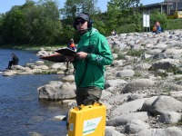 Veeohutuse perepäeval Sindi kärestikul. Foto: Urmas Saard / Külauudised