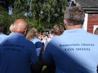 Vievise ansambliga Pärnumaal. Foto: Urmas Saard / Külauudised