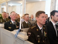 Võidupüha jumalateenistus Laurentiuse kirikus. Foto: Urmas Saard / Külauudised