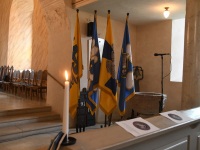 Võidupüha jumalateenistus Laurentiuse kirikus. Foto: Urmas Saard / Külauudised