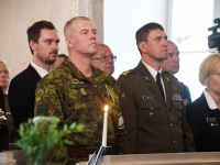 Võidupüha jumalateenistus Laurentiuse kirikus. Foto: Urmas Saard / Külauudised