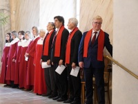 Võidupüha jumalateenistus Laurentiuse kirikus. Foto: Urmas Saard / Külauudised