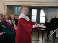 Võidupüha jumalateenistus Laurentiuse kirikus. Foto: Urmas Saard / Külauudised