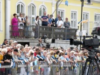 Võidupüha paraad Kuressaares. Foto: Urmas Saard / Külauudised