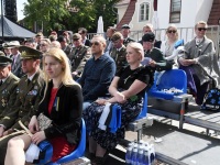 Võidupüha paraad Kuressaares. Foto: Urmas Saard / Külauudised