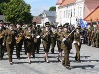 Võidupüha paraad Kuressaares. Foto: Urmas Saard / Külauudised