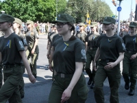 Võidupüha paraadil Viljandis. Foto: Urmas Saard / Külauudised