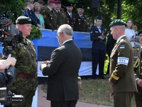 Võidupüha paraadil Viljandis. Foto: Urmas Saard / Külauudised