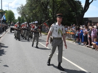 Võidupüha paraadil Viljandis. Foto: Urmas Saard / Külauudised