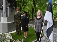 Võidupühal mälestati Pärnu Alevi kalmistul vabadussõjas langenuid. Foto: Urmas Saard / Külauudised