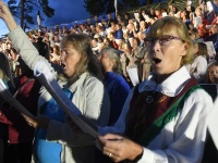 XV Vaba Rahva Laul Tammemäel. Foto: Urmas Saard / Külauudised