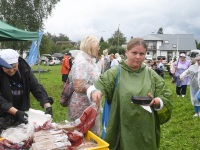 XV Vaba Rahva Laulul enne suure kontserdi algust Tammemäel. Foto: Urmas Saard / Külauudised