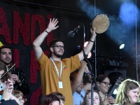XXIX Viljandi pärimusmuusika festivali avamine Kaevumäel. Foto: Urmas Saard / Külauudised