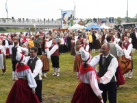 XXVIII laulu- ja XXI tantsupeo “Iseoma” tuli peatumas suvepealinnas. Foto: Urmas Saard /  Külauudised