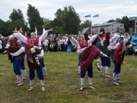 XXVIII laulu- ja XXI tantsupeo “Iseoma” tuli peatumas suvepealinnas. Foto: Urmas Saard /  Külauudised