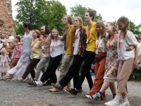 XXX Viljandi pärimusmuusika festivali avakontsert Kaevumäel. Foto: Urmas Saard / Külauudised