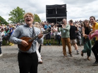 XXX Viljandi pärimusmuusika festivali avakontsert Kaevumäel. Foto: Urmas Saard / Külauudised