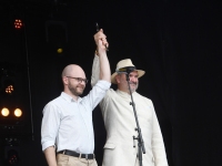 XXXII Viljandi pärimusmuusika festivali avakontsertil Kaevumäel. Foto: Urmas Saard / Külauudised