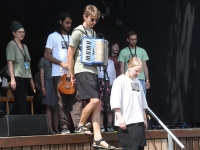 XXXII Viljandi pärimusmuusika festivali avakontsertil Kaevumäel. Foto: Urmas Saard / Külauudised