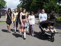 XXXII Viljandi pärimusmuusika festivali avarongkäik. Foto: Urmas Saard / Külauudised