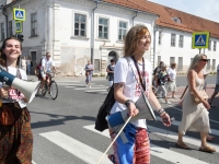 XXXII Viljandi pärimusmuusika festivali avarongkäik. Foto: Urmas Saard / Külauudised