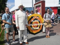 XXXII Viljandi pärimusmuusika festivali avarongkäik. Foto: Urmas Saard / Külauudised