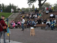 Yarosh Ukraina heaks korraldatud kontserdil Pärnu Vallikäärus. Foto: Urmas Saard / Külauudised