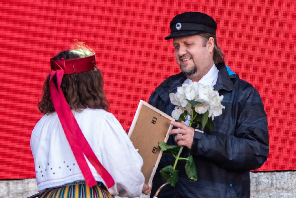 2019. aastal tunnustati lõõtspilli mängijat ja õpetajat Margus Põldseppa. Foto Rene Jakobson